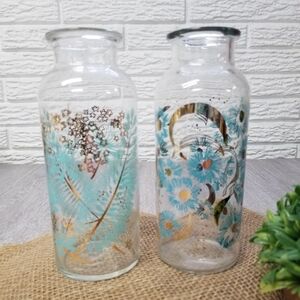 Mid Century Apothecary Bottles